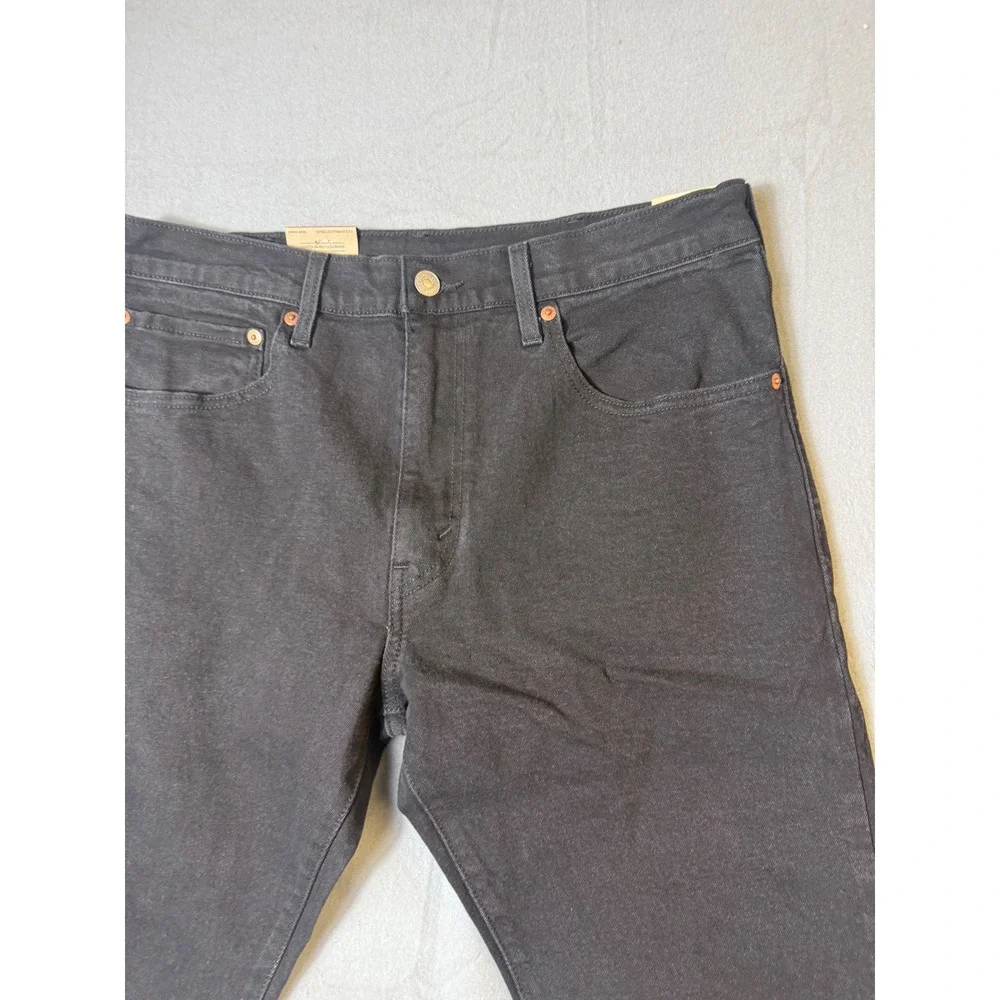 Levi's 517 Bootcut Men Jeans 34x30 Black NWT Slim Fit Denim 00517-3064
